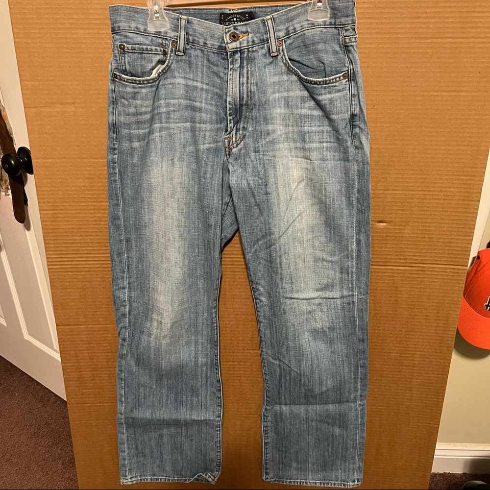 Lucky Brand Relaxed Straight Jeans